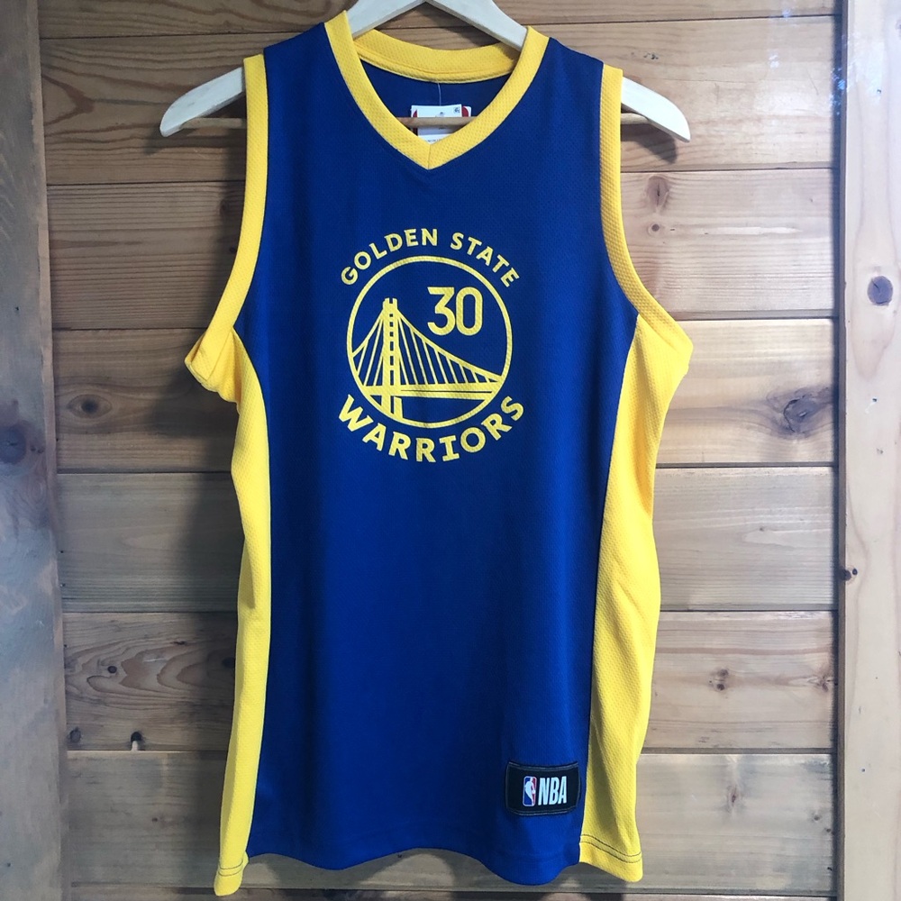 NBA Warriors Steph Curry Basketball Jersey Youth Size XL